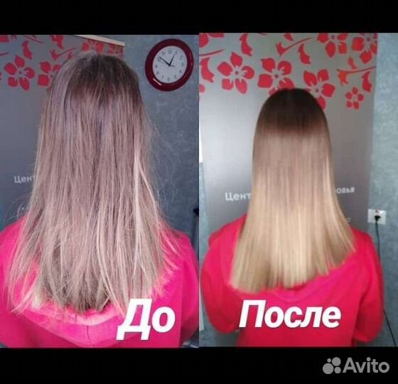 Кератиновое выпрямление волос модель