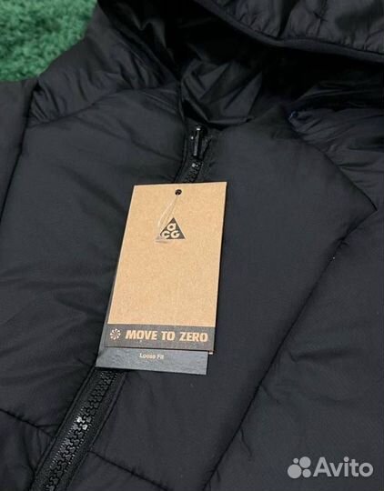 Пуховик nike acg двухсторонний