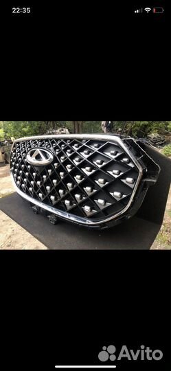 Решетка радиатора chery tiggo 8 pro