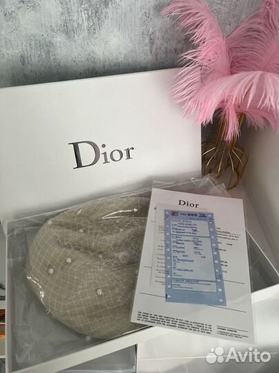 Беретка, кепка Dior