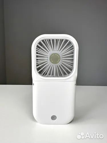 Вентиляторпортативный + powerbank F20 белый