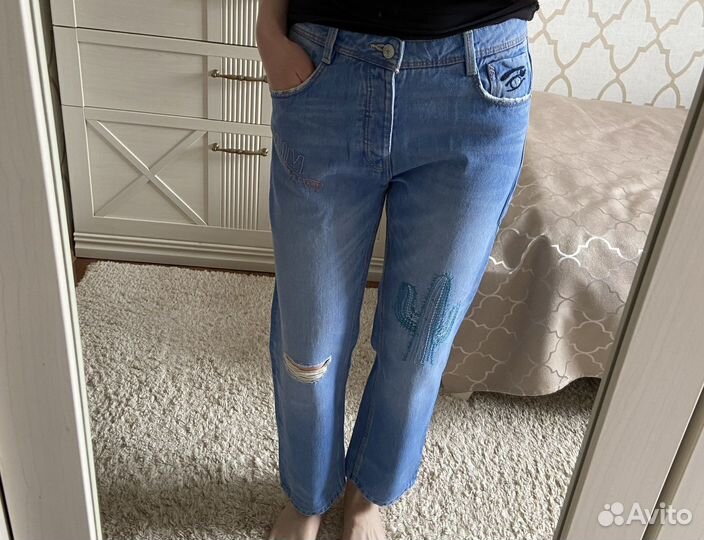 Джинсы zara 34 новые