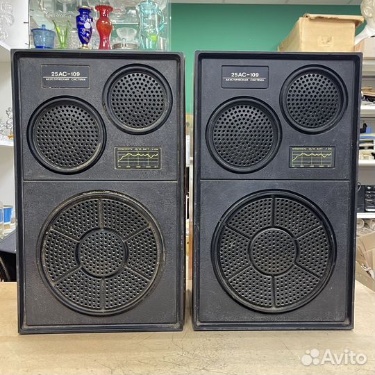 Акустическая система 25ас 109 Колонки Рабочие