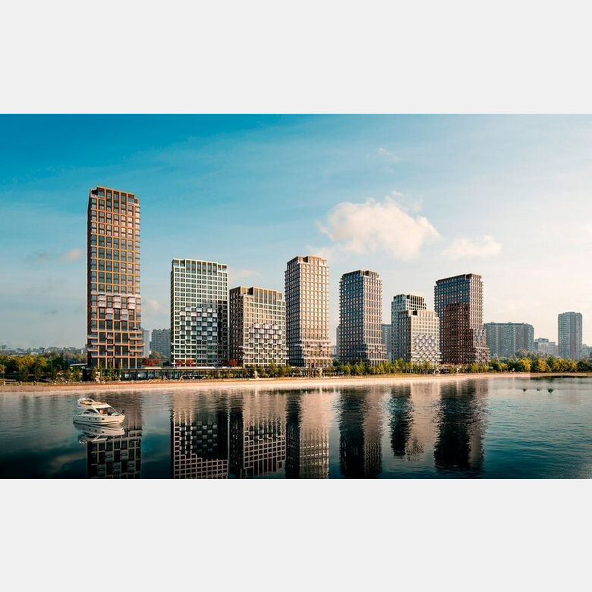 2-к. квартира, 64,9 м², 6/15 эт.