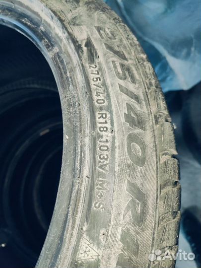 Pirelli Winter Sottozero 3 245/40 R18 и 275/40 R18