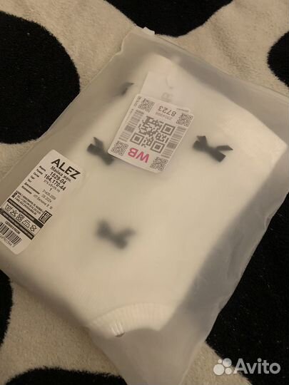 Майка белая женская