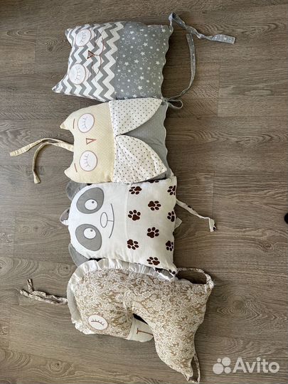 Бортики в кроватку