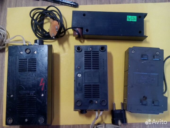 Блоки питания к советским магнитофонам СССР