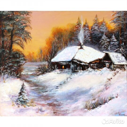 Картина маслом на холсте