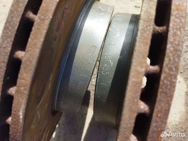 BMW Диск тормозной передний 3-серия E46,Е36