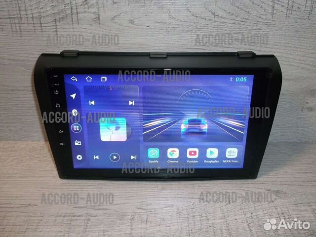 Магнитола 2DIN Mazda 3 Bk Android