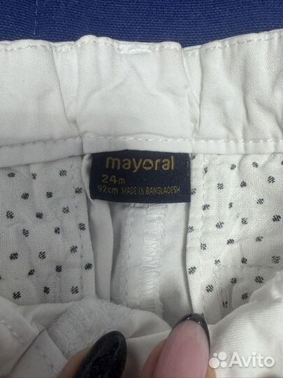 Mayoral джинсы для мальчика