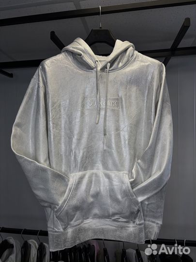 Худи Supreme x Maison Margiela ручная окраска