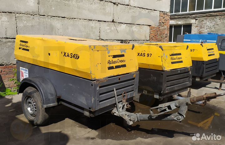 Аренда. Компрессор Atlas Copco XAS97