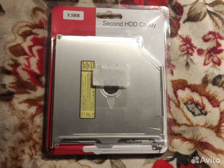 Second hdd caddy 9.5mm дисковод