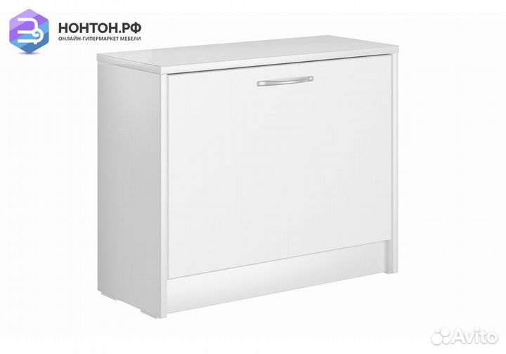 Тумба для обуви Орион 1 ячейка белая