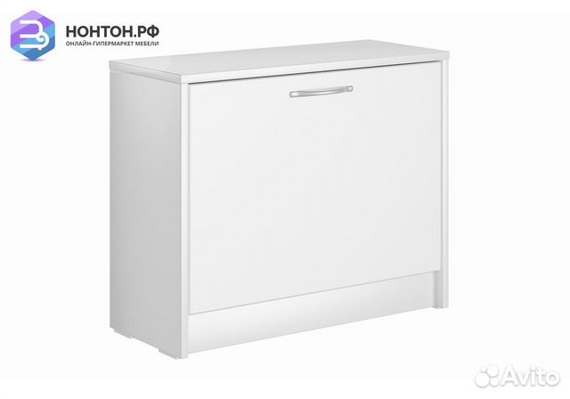 Тумба для обуви Орион 1 ячейка белая