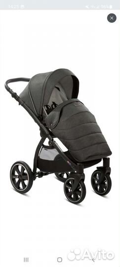 Коляска 2 в 1 noordi Fjordi Sport Black 815