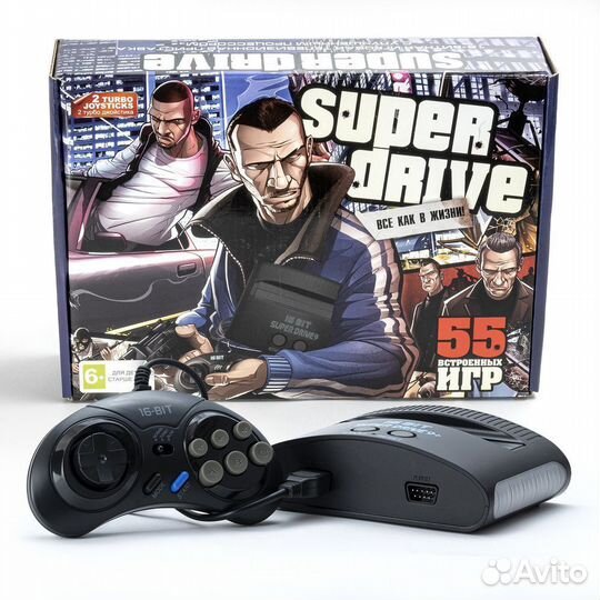 Sega Super Drive GTA -140-in-1