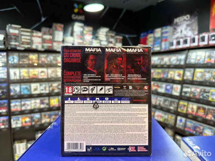 Игры для PS4: Mafia: Trilogy