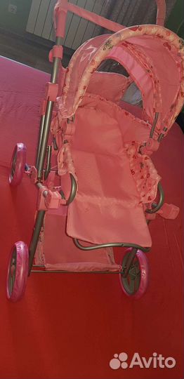 Коляска трансформер 3в1 для кукол