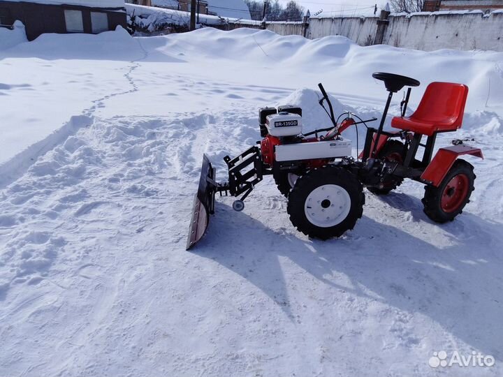 Адаптер задний с рулем ам-3 для мотоблока