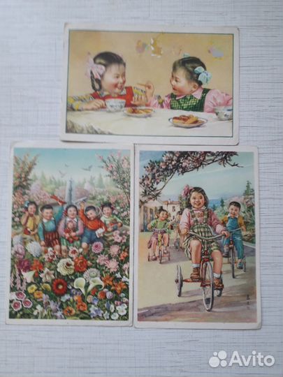 Открытки старинные с начала 19века по80-е годы