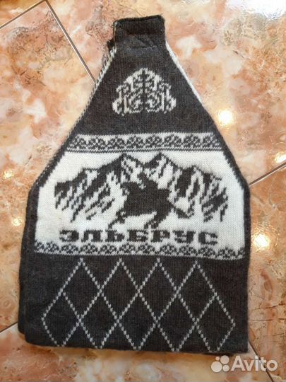 Пояс и наколенники из натуральной шерсти овчины