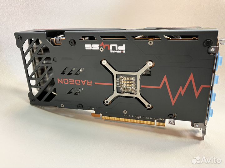 Видеокарта AMD Sapphire Pulse RX6600XT 8Gb,б/у