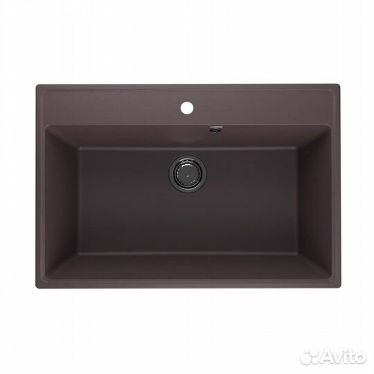 Кухонная мойка Ulgran Quartz Forte 760-06, трюфель