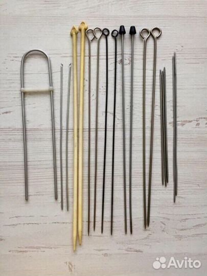 Спицы крючки пяльца