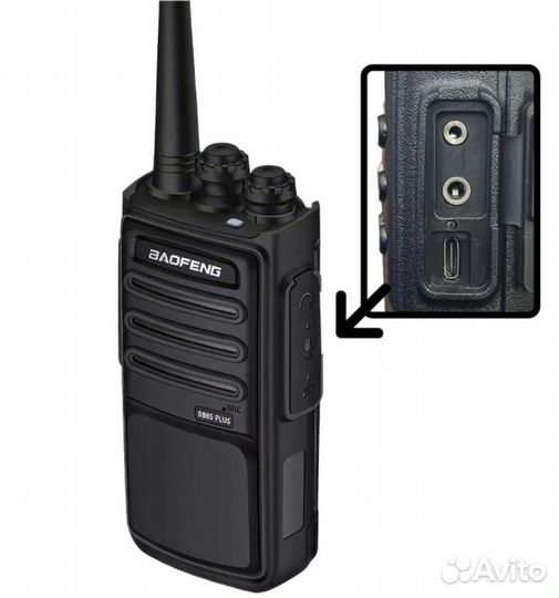 Рация Baofeng BF-888S Plus USB type-C