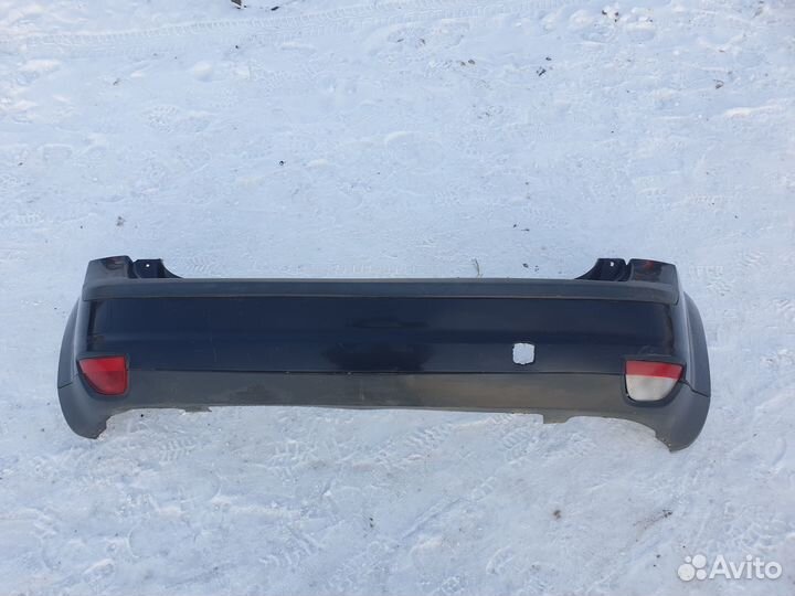Бампер задний Ford Focus 2 Фокус дорестайл Хэтчбек