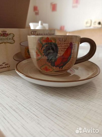 Чашка с блюдцем