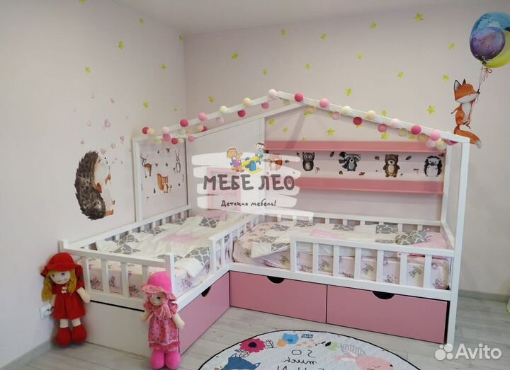 Детская кровать для двоих