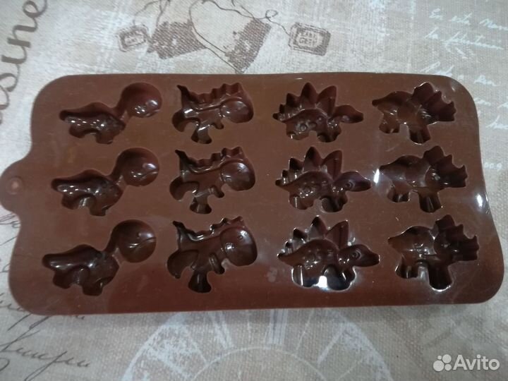 Форма силиконовая Динозаврики