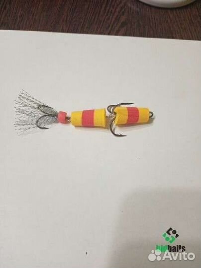 Приманка Мандула.(5шт.) Крючки Mustad