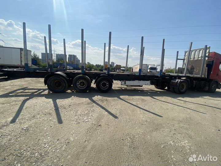 Полуприцеп лесовоз (сортиментовоз) Krone SDP27, 2007