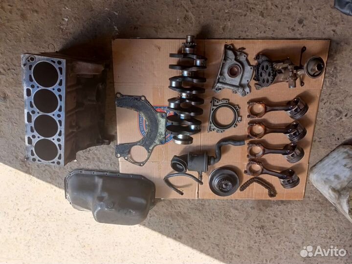 Блок, коленвал, шатун Volkswagen Golf 3 ABU