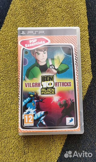 Игра для PSP. Ben 10 Alien Force: Vilgax Attacks