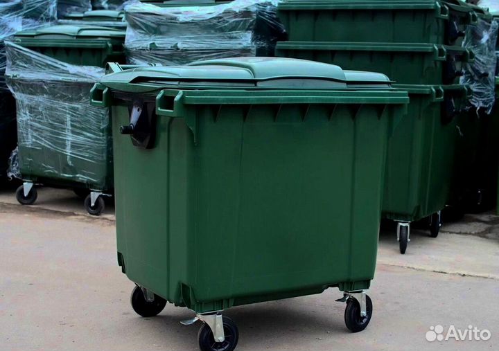 Пластиковый контейнер 1100л, 770л. Арт. 27023