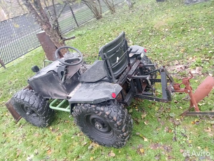 Самодельный трактор 4х4