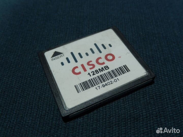 Карта памяти CF CompactFlash 128Mb Cisco