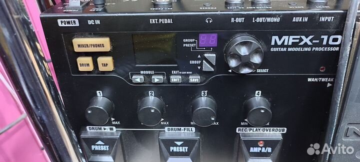 Гитарный процессор NUX MFX-10