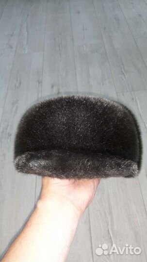 Норковая шапка мужская
