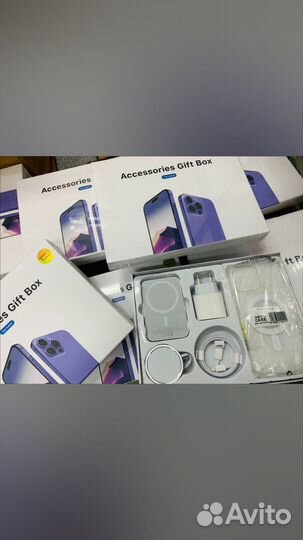 Набор для айфона 5в1 чихол magsafe только оптоп