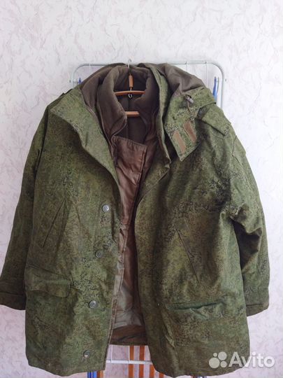 Камуфляжный костюм зимний