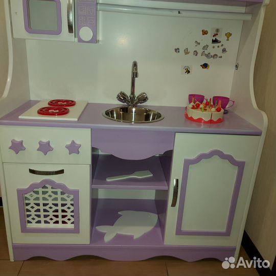 Детская деревянная кухня б/у
