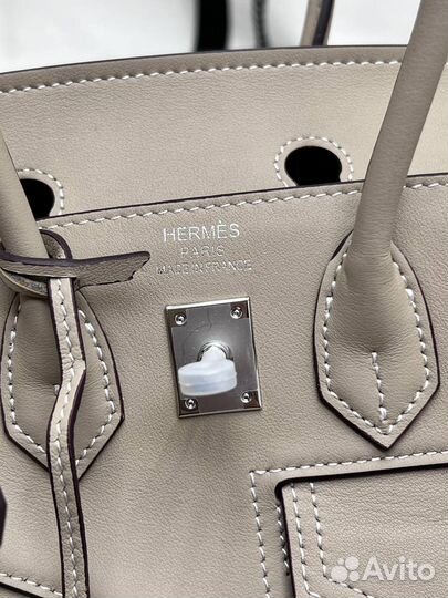 Сумка Hermes birkin с карманами и замочком