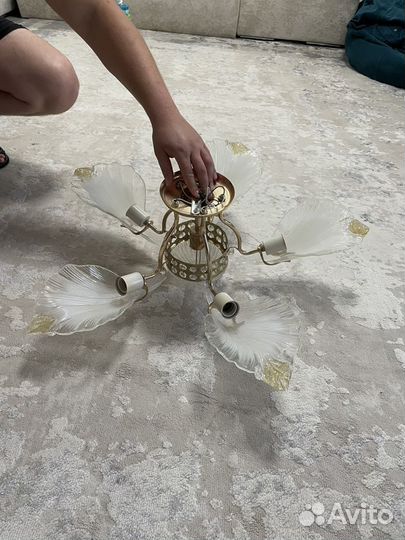 Люстра потолочная